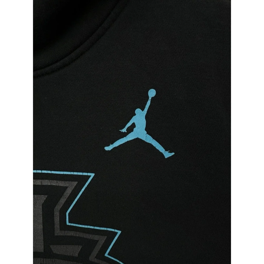 Marquette University Air Jordan Mens Hoodie Black Size Small